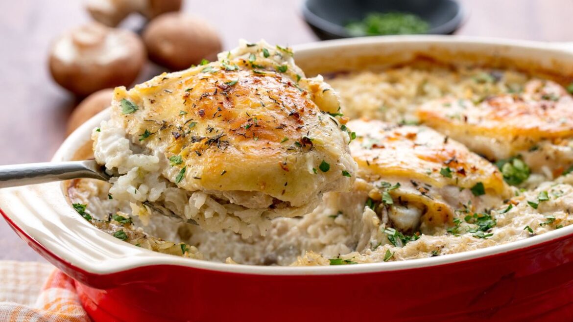 Stouffer's Grandma Chicken And Rice Bake Recipe
