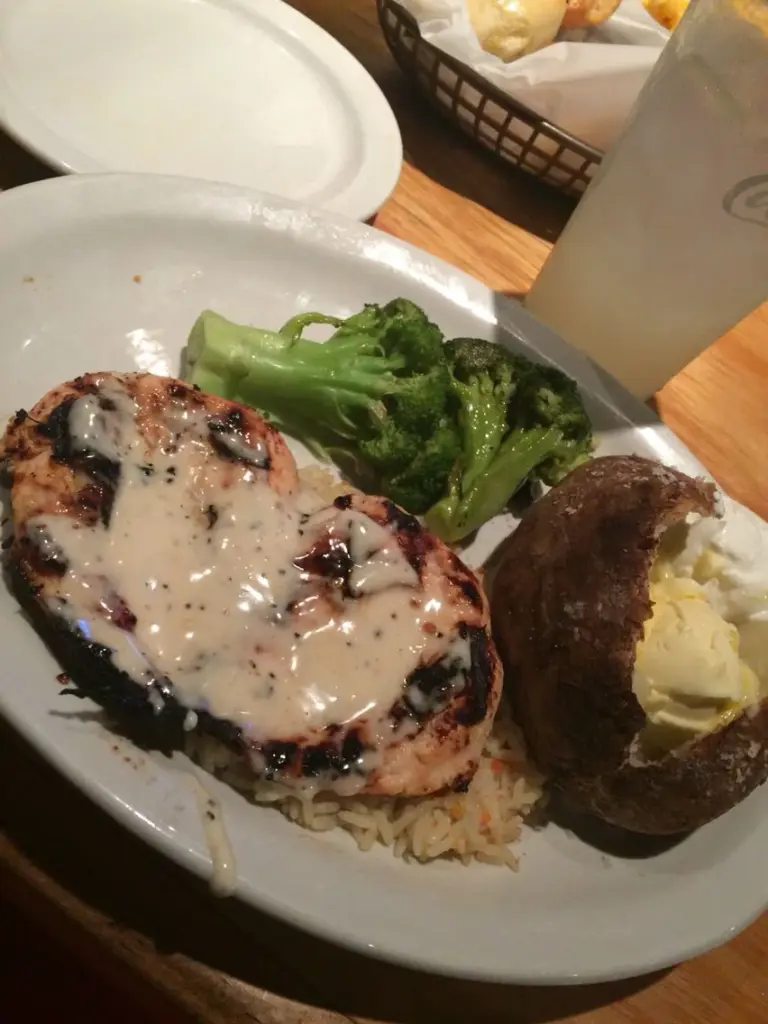 Logan's Parmesan Peppercorn Chicken Recipe
