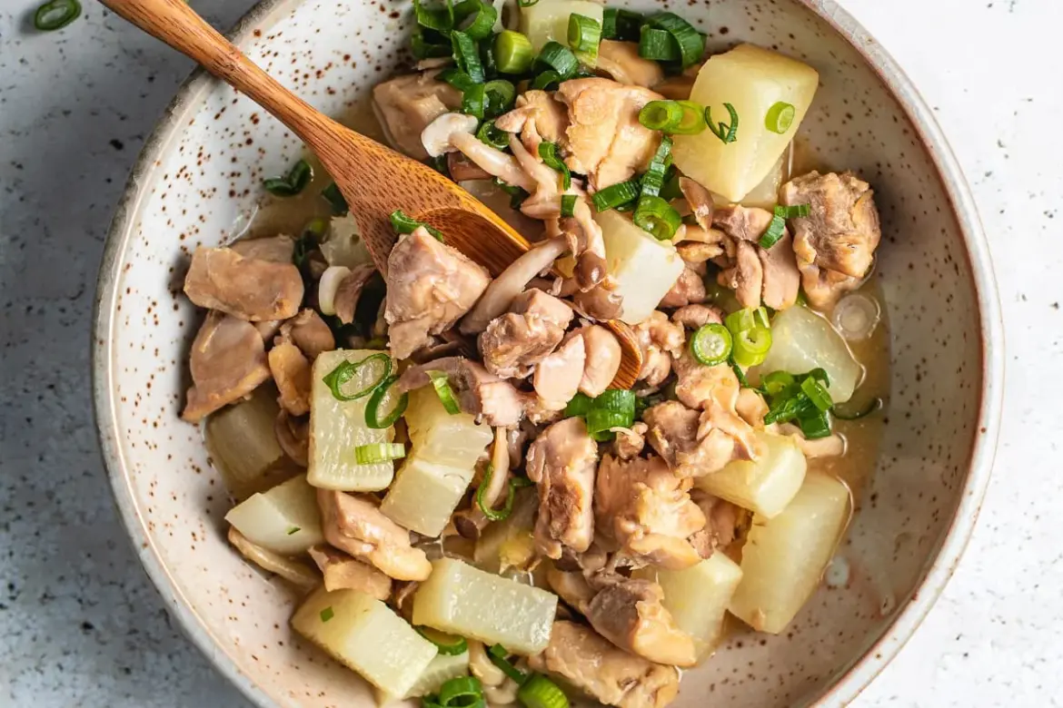 Chicken With Radish Chinese Recipe