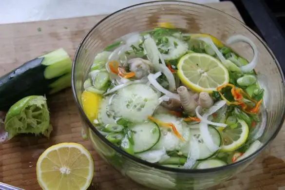 Chicken Foot Souse Recipe