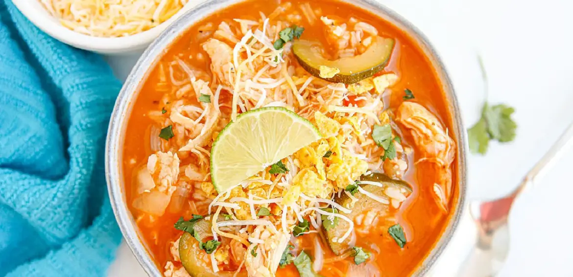 On the Border Chicken Tortilla Soup Recipe