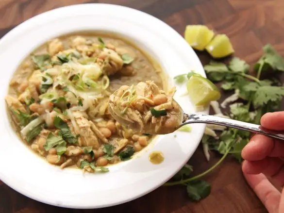 Olga's White Bean Chicken Chili Recipe