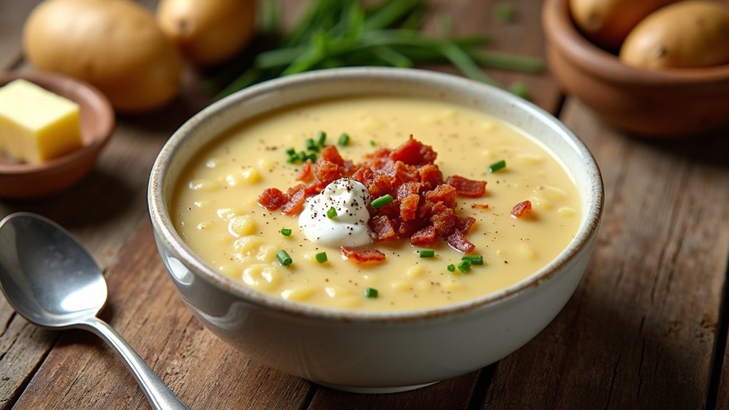baked potato soup recipe