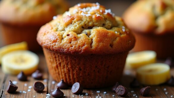 banana bread muffin recipe
