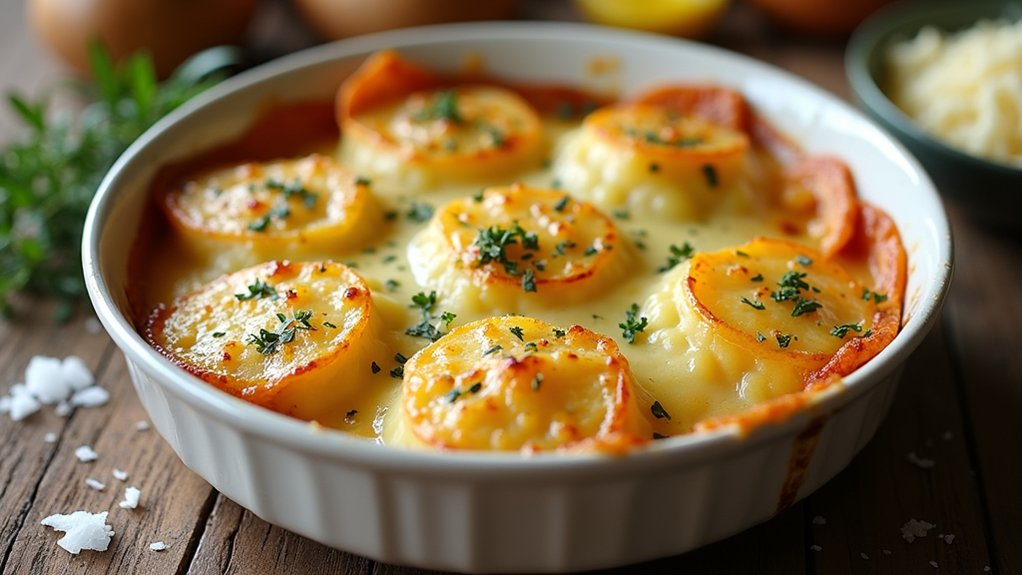 creamy cheesy scalloped potatoes