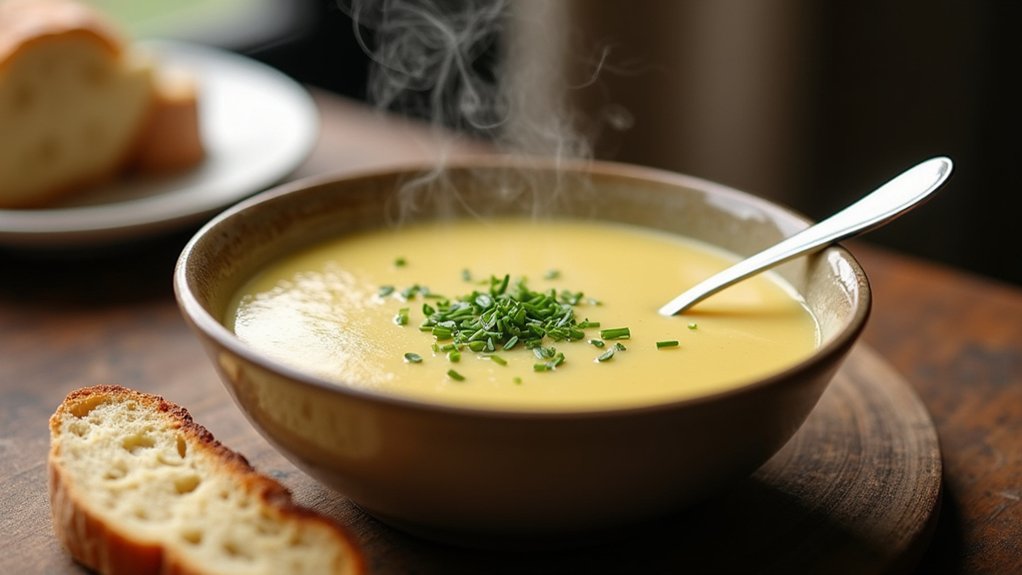 creamy potato leek soup