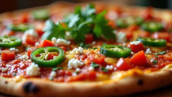 delicious mexican pizza recipe