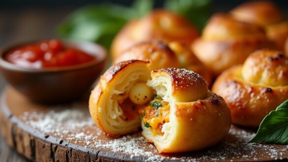 delicious stuffed pastry bites