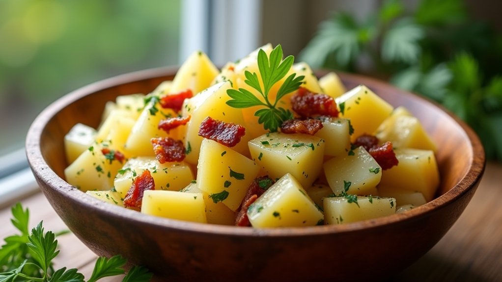 garnish with fresh parsley