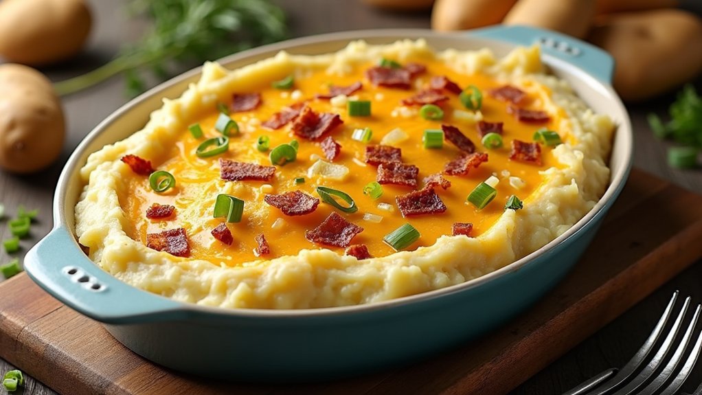 mash potatoes for fluffiness