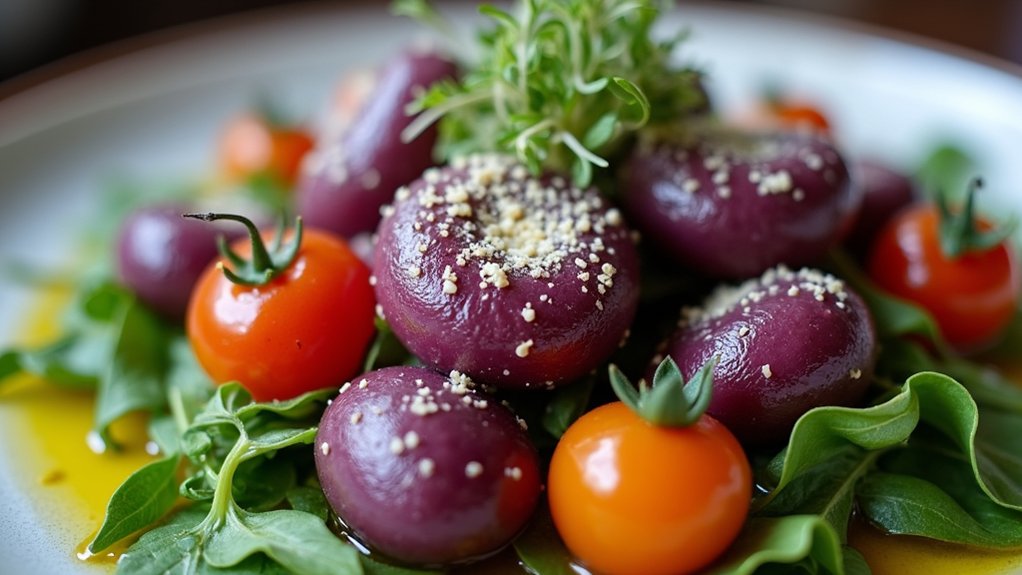 roasted purple potatoes recipe