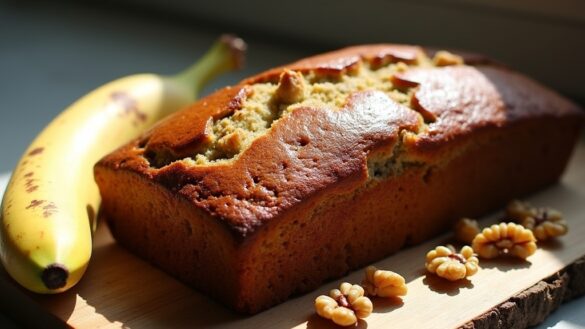 simple banana nut bread
