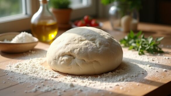 simple homemade pizza dough
