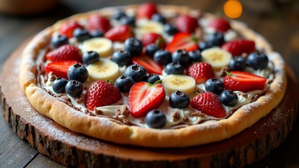 sweet treat on dough