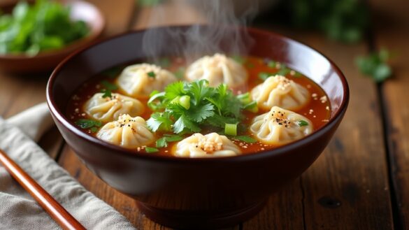 delicious wonton soup recipe
