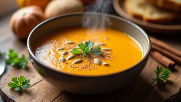 easy pumpkin soup recipe