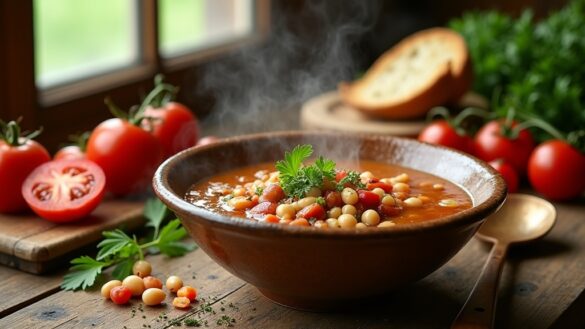 hearty bean soup recipe