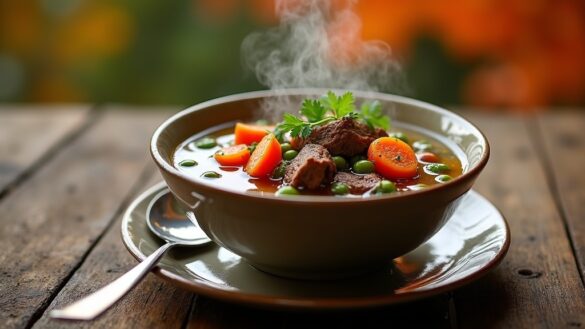 hearty beef vegetable soup