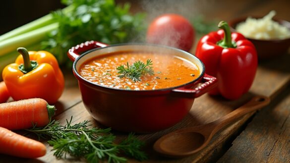 hearty vegetable soup recipe