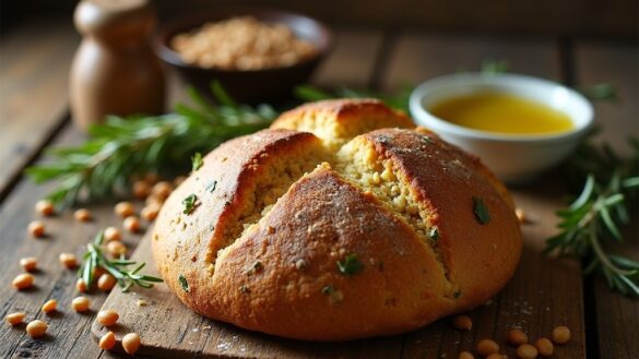 lentil bread baking instructions