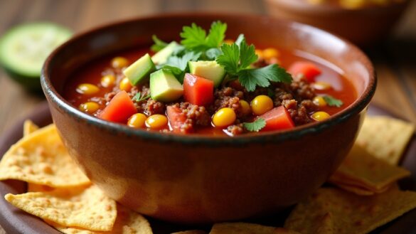 taco soup cooking instructions