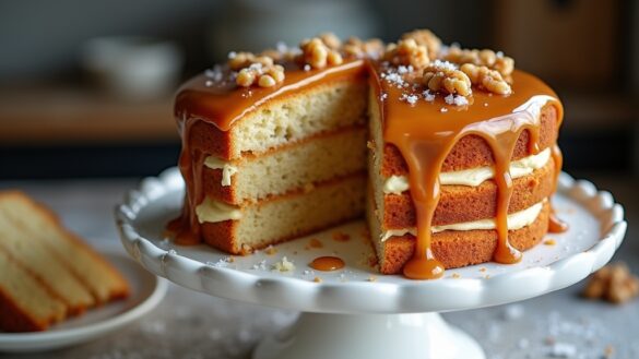 delicious caramel cake recipe