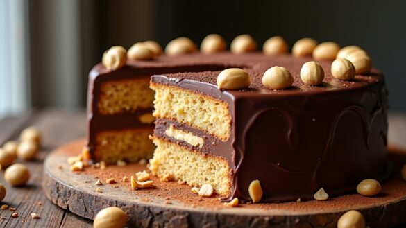 peanut butter cake recipe