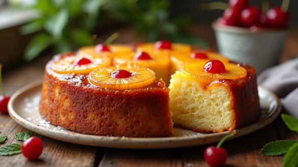 pineapple upside down cake