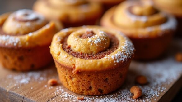 pumpkin bread with cinnamon