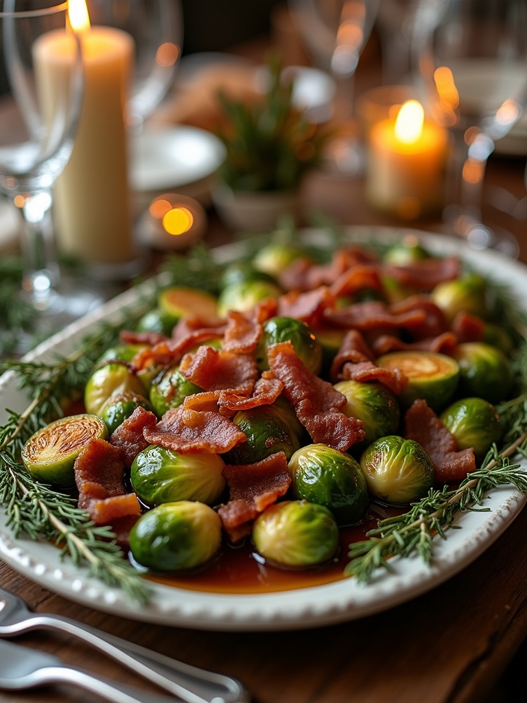 bacon maple brussels sprouts