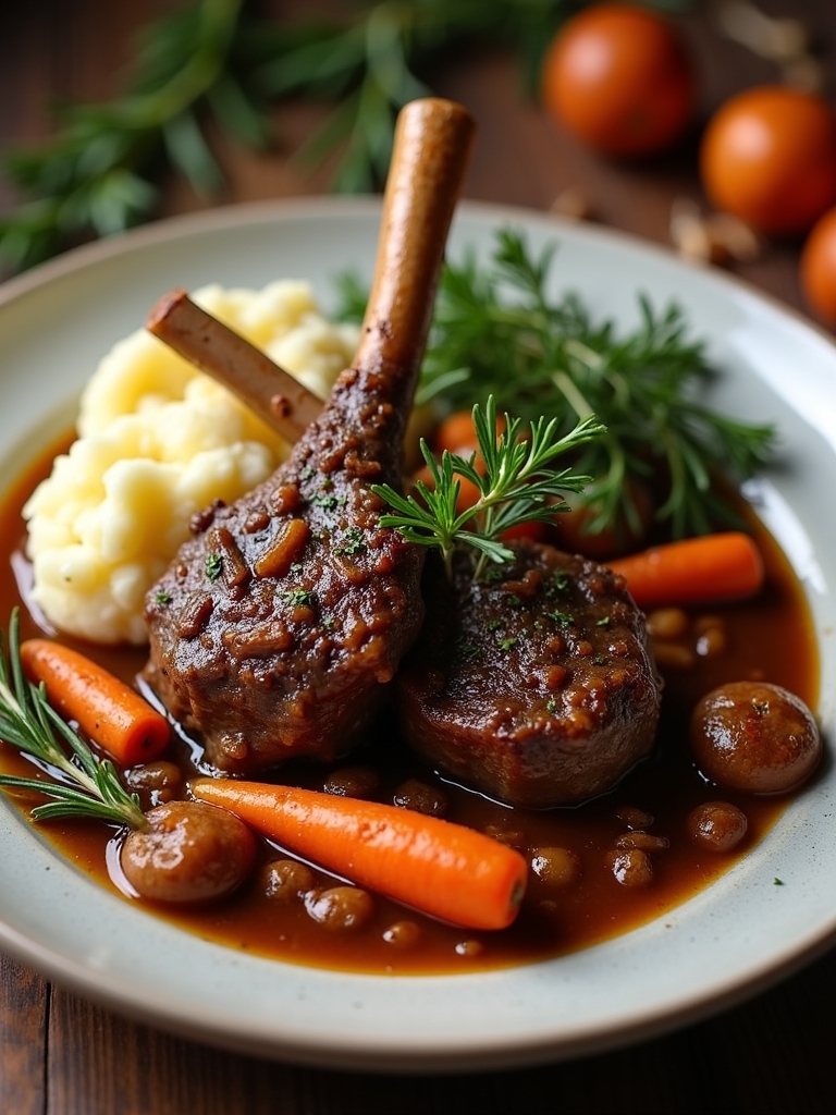braised lamb shanks recipe
