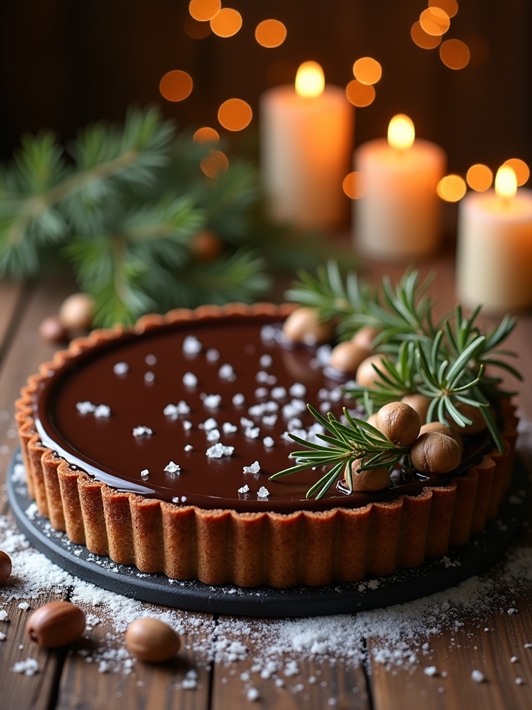 chocolate hazelnut tart recipe
