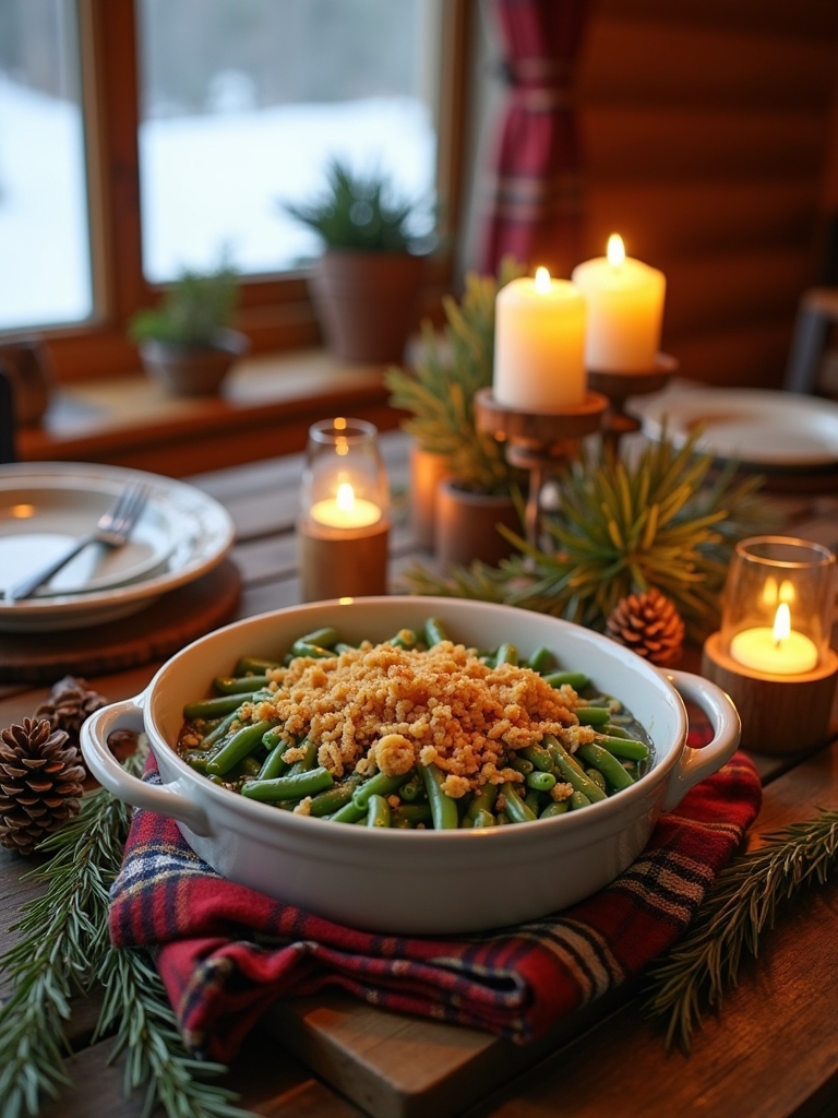 classic holiday green bean casserole
