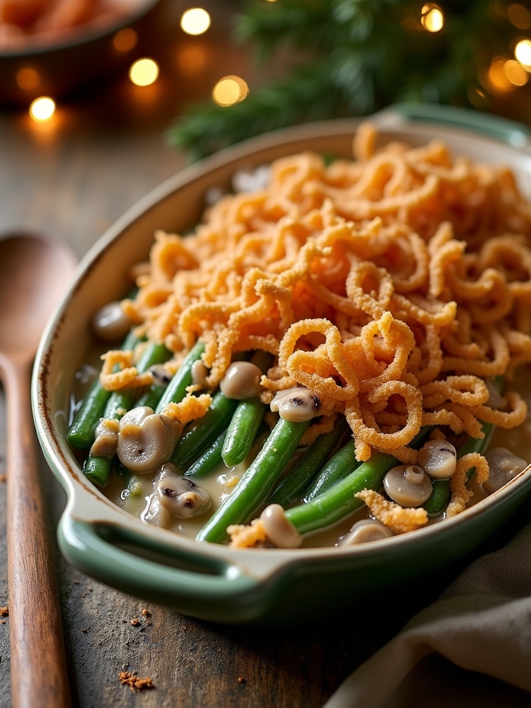 classic holiday green bean casserole