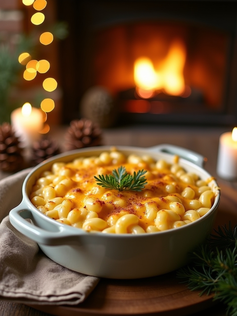 comforting holiday macaroni dish