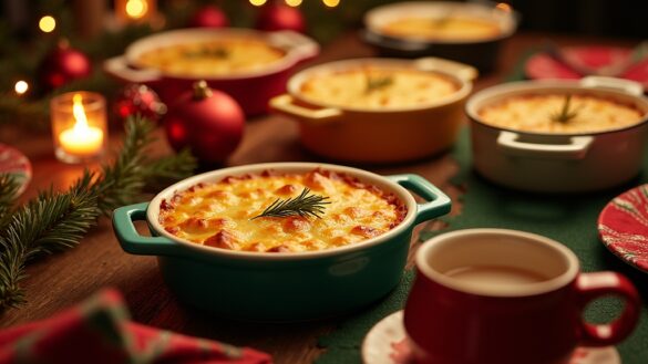 cozy christmas dinner casseroles