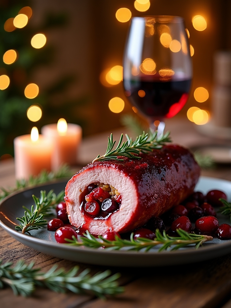 cranberry brie pork tenderloin