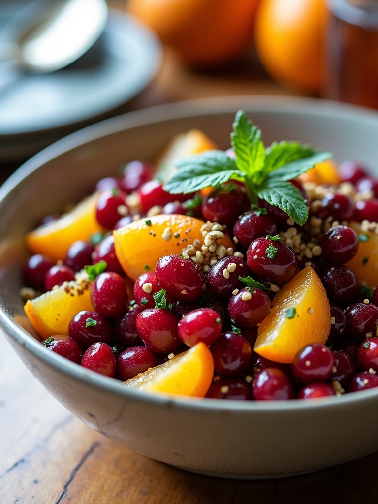 cranberry orange festive salad