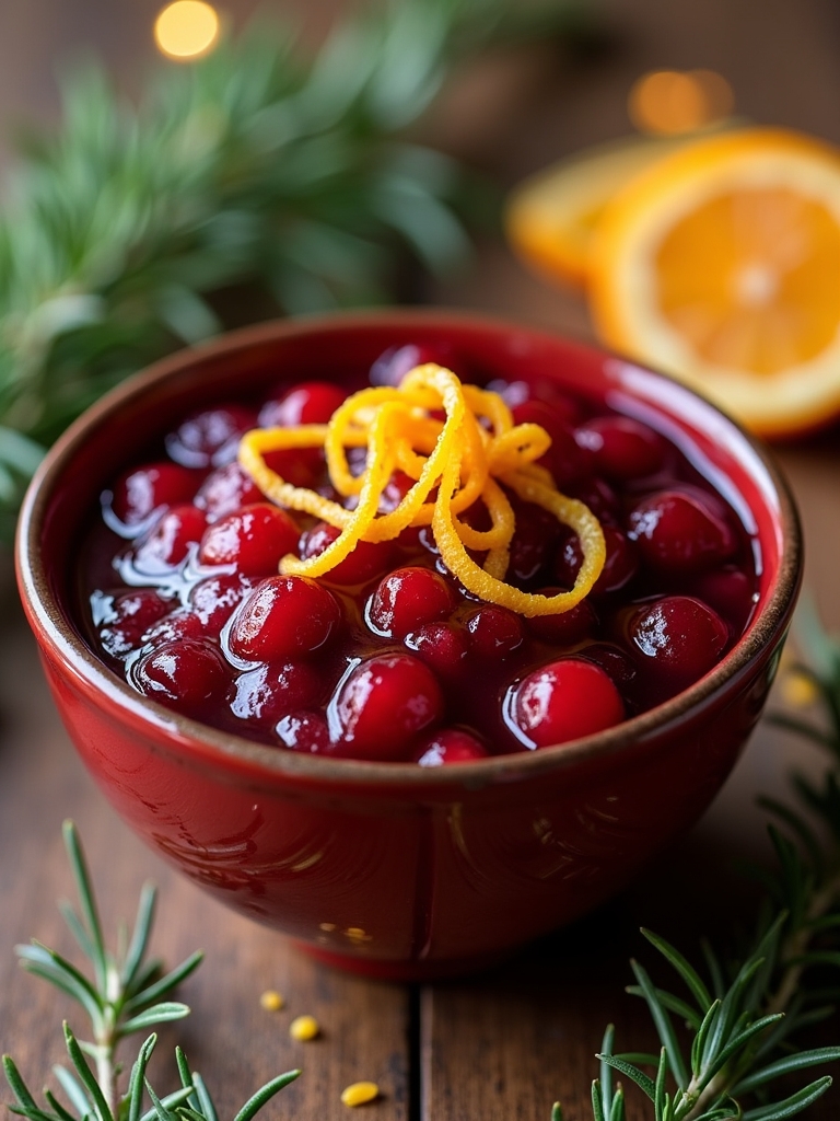 cranberry orange zest sauce