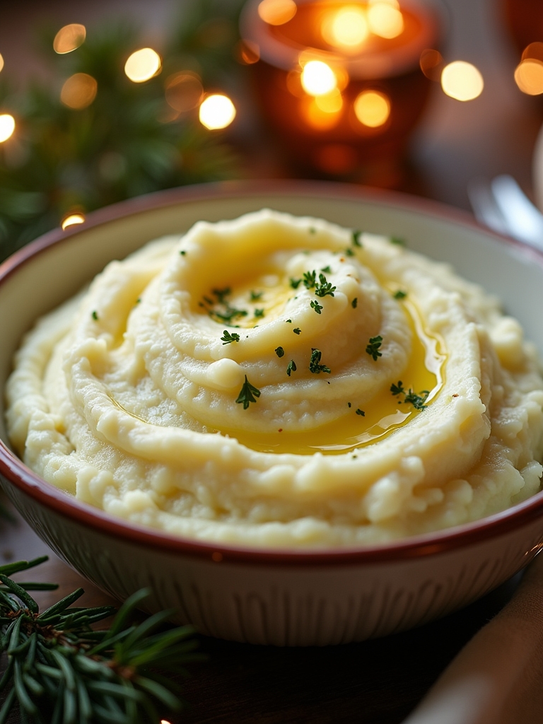 creamy garlic mashed potatoes