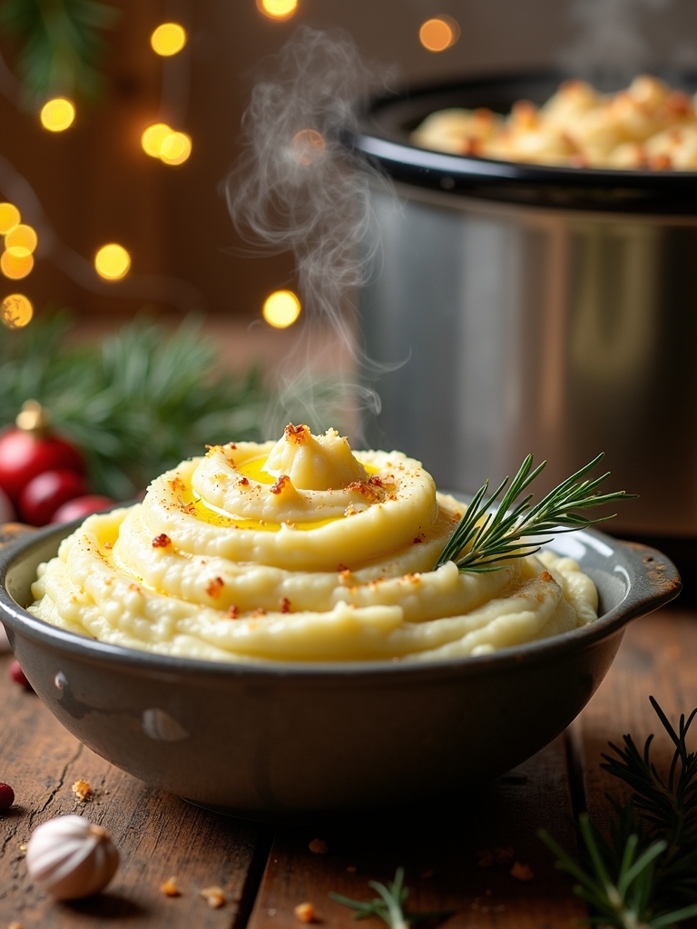 creamy garlic mashed potatoes