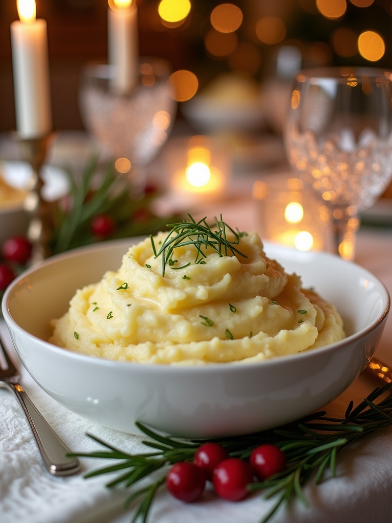 creamy garlic mashed potatoes