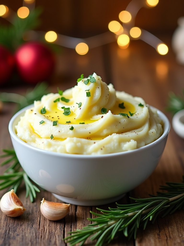 creamy garlic mashed potatoes