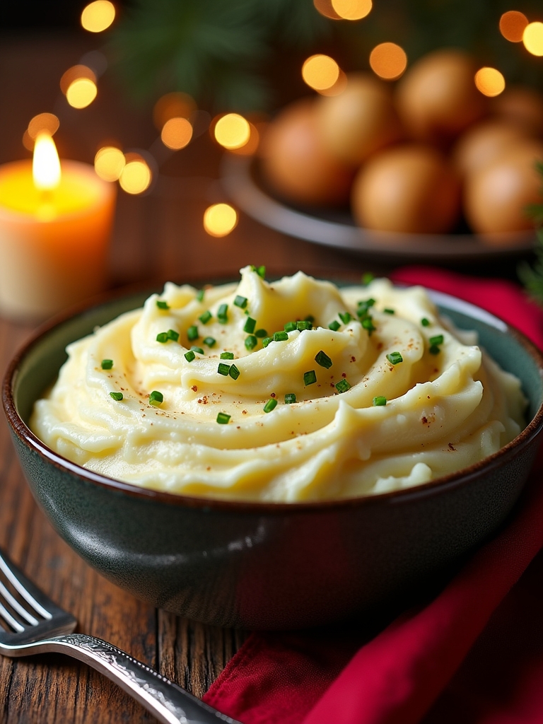 creamy garlic mashed potatoes