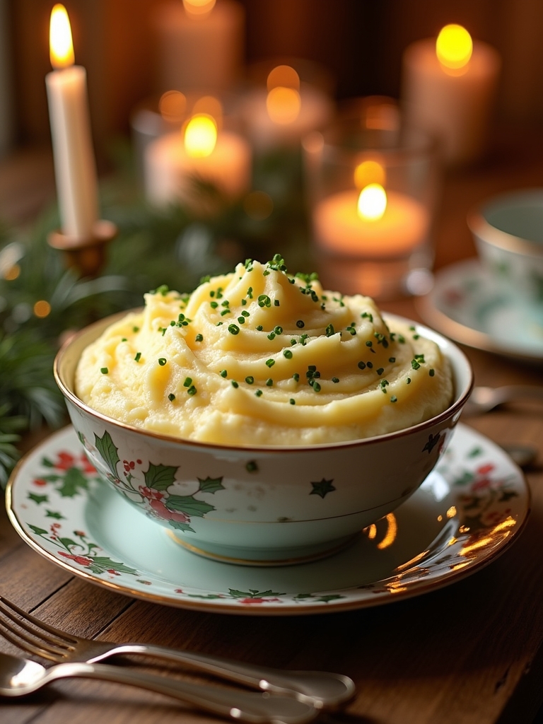 creamy garlic mashed potatoes