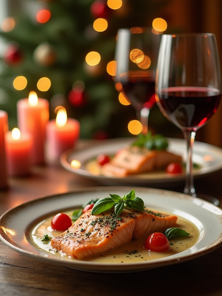 creamy garlic salmon delight