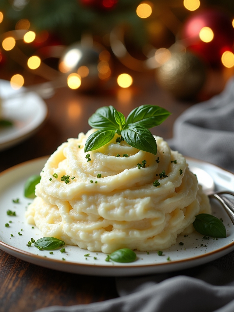 creamy parmesan basil potatoes