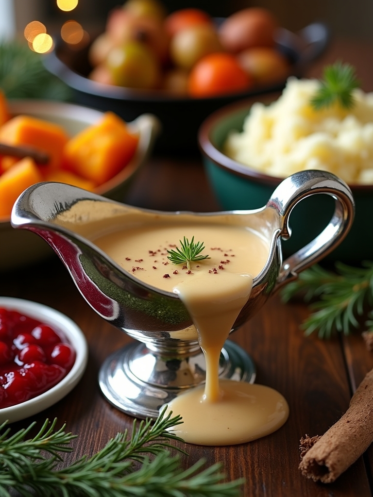 creamy vegan cashew gravy