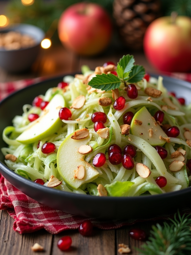 crisp apple fennel salad