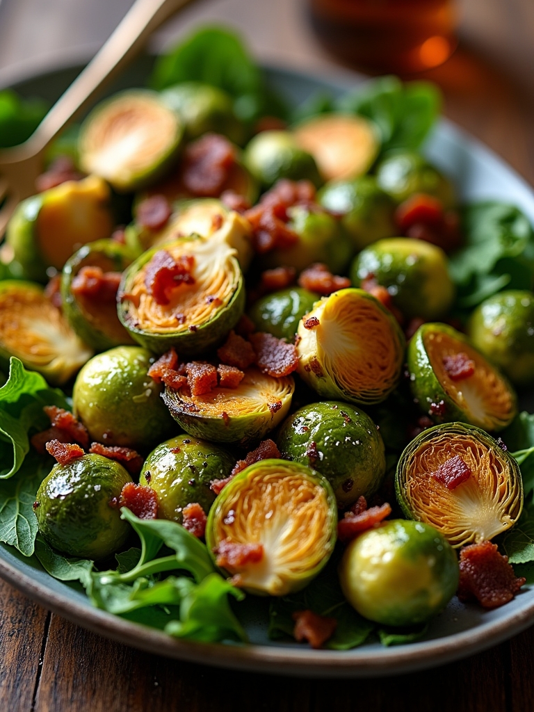 crispy bacon brussels sprouts